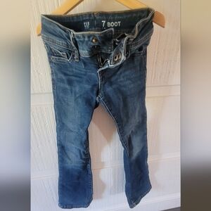 Gap girls bootcut jeans